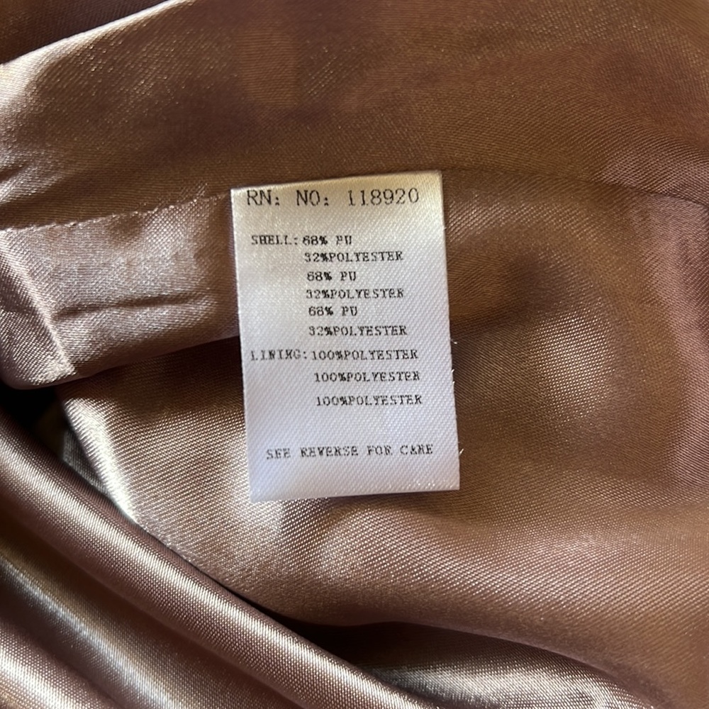 Lucy Faux Leather Spaghetti Strap Bodycon Mini Dress - Picture 8 of 10